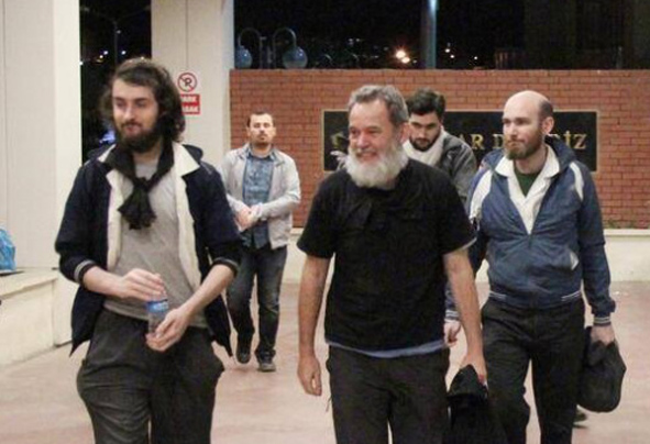 Turquie 20 avril 2014 libération Didier François, Pierre Torrès, Edouard Elias, Nicolas Hénin