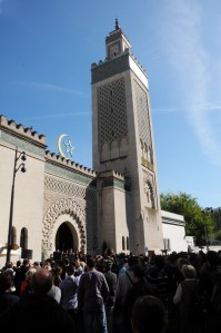 Mosquée Paris manif