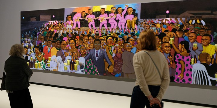 Vuitton Afrique arts avril 2017 Moke, peintre reporter de l'urbanité (1) (Copier)