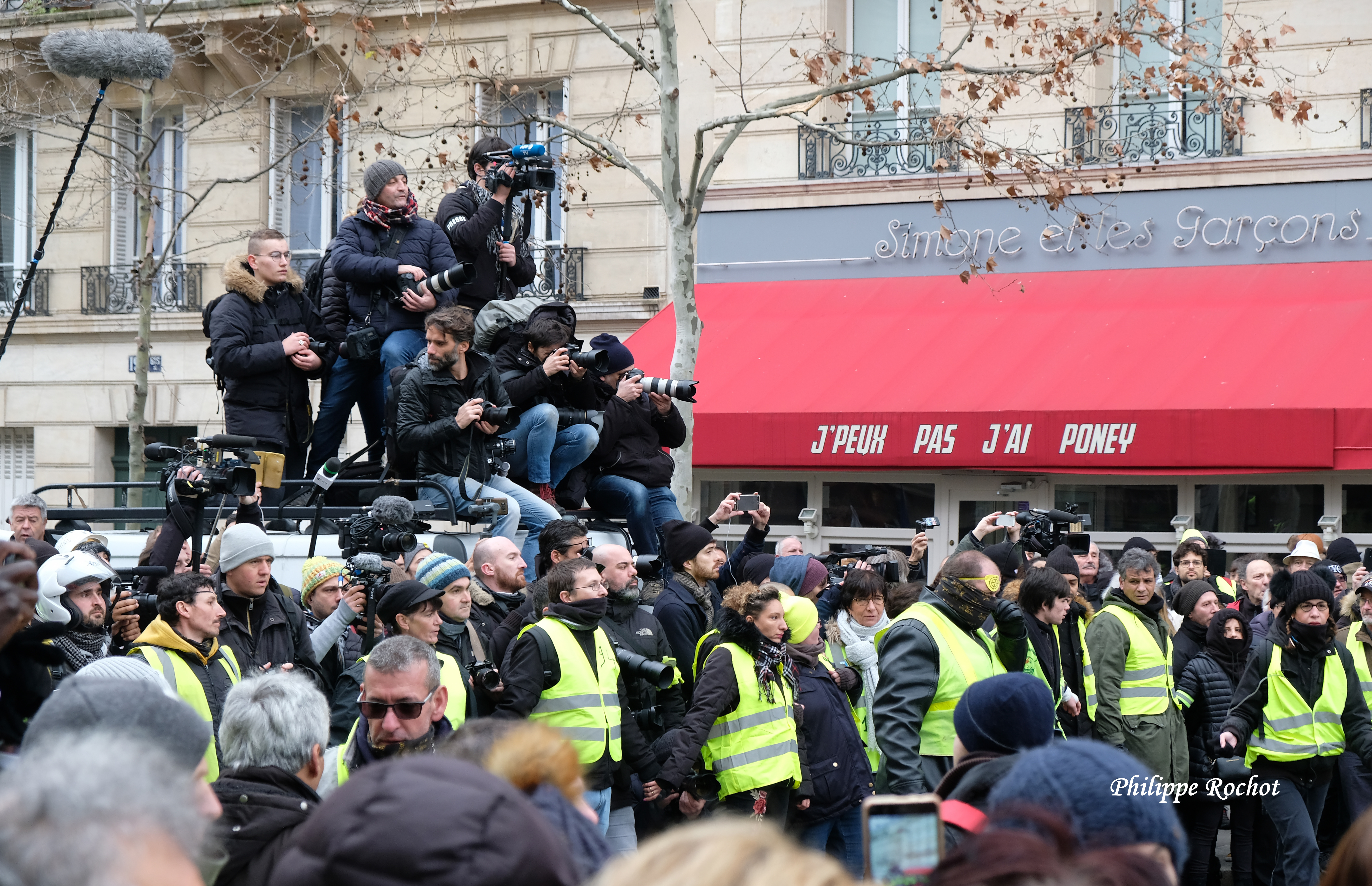 Manif gilets jaunes acte XII du 2 février 2019 (52) signé